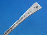 Lap Over Edge Acid Etched by Tiffany Sterling Silver Teaspoon Bird in Flight 6"