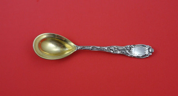 Chrysanthemum Vermeil by Tiffany and Co Sterling Silver Sugar Spoon GW 5 3/4"