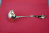 Chantilly by Gorham Sterling Soup Ladle vermeil enameled applied lacing 13 1/4"