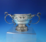Danish Sterling Silver Gravy Boat Hammered w/Applied Cast Dragon Handles (#5517)