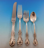 Wild Rose By International Sterling Silver Regular Size Place Setting(s) 4pc