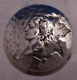 Medallion aka Etruscan by Shiebler Sterling Silver Snuff Box GW #1240 (#8717)