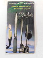 Michele by Wallace Sterling Silver Flatware Set for 6 Service 30 pieces