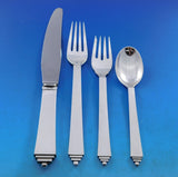Pyramid by Georg Jensen Sterling Silver Flatware Set 8 Service 47 pieces Dinner