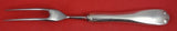 Flemish by Tiffany & Co. Sterling Silver Steak Carving Fork HH WS 8 3/4"