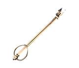 Silverplated Handkerchief Holder with Eagle and Ring Circa 1880s (#J1306)