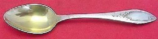 Merrimack by Towle Sterling Silver Demitasse Spoon Gold Washed 4"