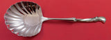 Waltz of Spring by Wallace Sterling Silver Berry Spoon Shell HHWS Custom 10 3/8"