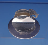 English Estate Sterling Silver Place Card Holder w/ Elephant Circa 2001 (#3165)