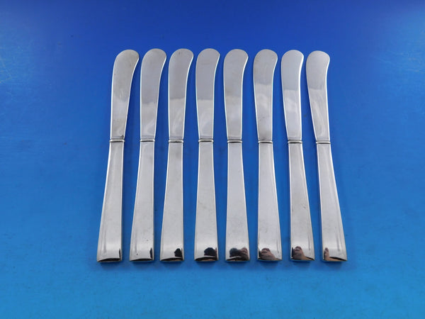 Continental by International Sterling Silver Butter Spreader HH AS Set 8 pcs 6"