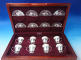 La Paglia by International Sterling Silver Demitasse Set 16pc Liners Box (#6060)