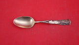 Flora by Shiebler Sterling Silver Teaspoon #9 w/pond lily light vermeil 5 5/8"