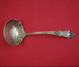 La Marquise by Reed and Barton Sterling Silver Gravy Ladle with Enamel 7 1/8"