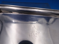 Gustavus Byrne Irish Sterling Silver Tray Dublin Circa 1798 w/Family Crest #8425