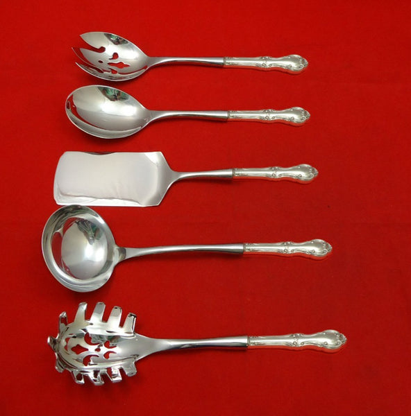 Joan of Arc by International Sterling Silver Hostess Serving Set 5pc HHWS Custom