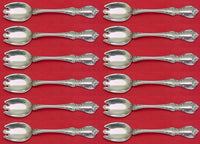 Debussy by Towle Sterling Silver Ice Cream Dessert Fork Custom Set 12pcs 6"