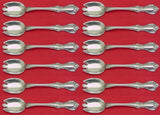 Debussy by Towle Sterling Silver Ice Cream Dessert Fork Custom Set 12pcs 6"