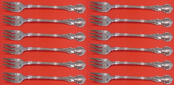 French Provincial by Towle Sterling Silver Cocktail Fork Set 12 pieces 5 5/8"