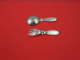 Cactus by Georg Jensen Sterling Silver Baby Set 2-pc 3 3/4"