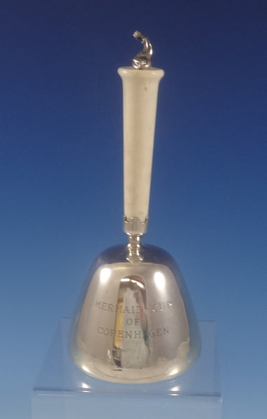 Cohr Sterling Silver Bell with 3-D Mermaid Figural 8 1/2" Tall (#0769)