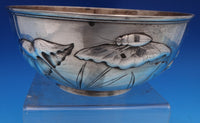 Pond by Dominick and Haff Sterling Silver Oyster Bowl w/ Spider Cattails (#8491)