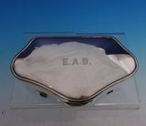 Watson and Hull English Sterling Silver Jewelry Box with Liner Footed (#4368)