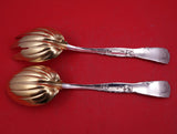 Vine by Tiffany and Co Sterling Salad Set GW Fluted Pointed Grape Motif No Mono