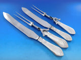 Continental Georg Jensen Sterling Silver Flatware Set 24 Service 524 pcs Dinner