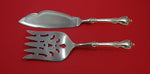 Delacourt by Lunt Sterling Silver Fish Serving Set 2 Piece Custom Made HHWS