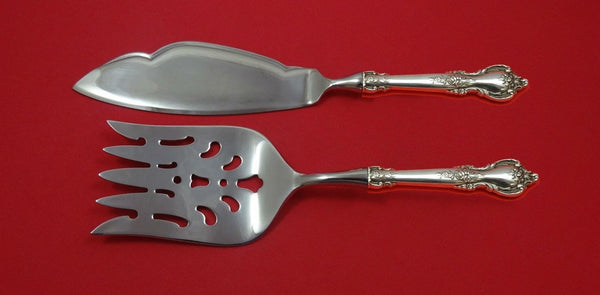 Delacourt by Lunt Sterling Silver Fish Serving Set 2 Piece Custom Made HHWS