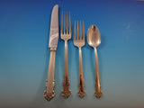 English Shell by Lunt Sterling Silver Flatware Service For 12 Set 68 Pieces