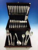 El Grandee by Towle Sterling Silver Flatware Set For 12 Service 56 Pieces