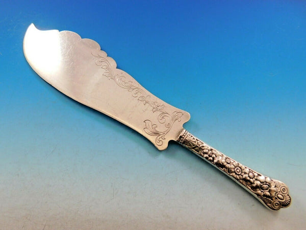 Cluny by Gorham Sterling Silver Ice Cream Slice Engraved Blade HH AS 11 7/8"