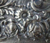 SG Jacobs English Estate Sterling Silver Tray Rectangular Fancy #385278 (#5531)