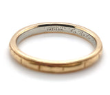18k Yellow Gold Wedding Band Ring Dated 1931 Size 5.75 Jewelry (#J7279)