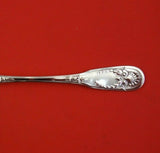 Puiforcat French France Sterling Silver Ice Cream Spoon with Fan Motif 5 1/2"