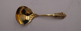 Grande Baroque Gold by Wallace Sterling Silver Gravy Ladle 6 1/2" Vermeil