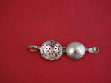Windsor by Lunt Sterling Silver Tea Caddy Spoon double attached 2 7/8"