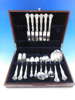 Patrician by Gorham Sterling Silver Flatware Set for 6 Service 33 pcs Dinner