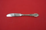 Rose Point by Wallace Sterling Butter Spreader hollow handle modern blade 6 1/4"
