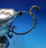 Danish Sterling Silver Gravy Boat Hammered w/Applied Cast Dragon Handles (#5517)