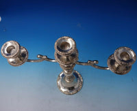 Melrose by Gorham Sterling Silver Candelabra 3-Light #1381 14" x 14" (#5165)