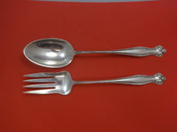 Canterbury by Towle Sterling Silver Salad Set 2-Piece Long Handle 11 1/2"