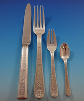 Lauzun by Puiforcat Sterling Silver Flatware Set French 77 Pcs w/Fitted Box