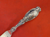 Zodiac By Gorham Sterling Silver Strawberry Fork December Capricorn 3 3/4"