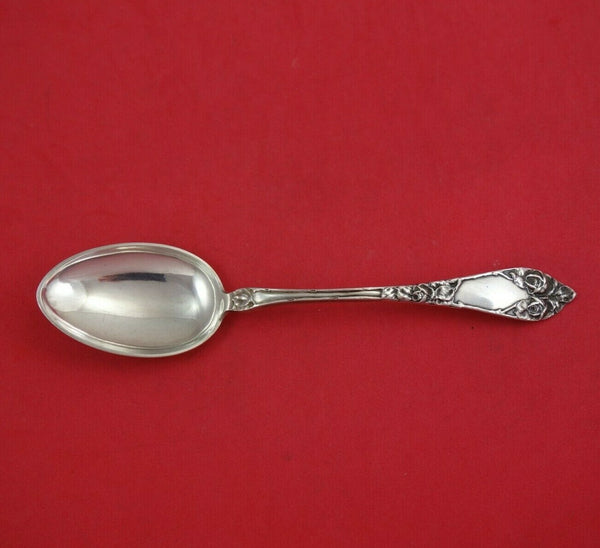 Opphoyet Rose by Th. Marthinsen Norwegian .830 Silver Serving Spoon 7 7/8"