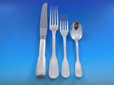 Vendome Arcantia Christofle Silverplate Flatware Set 12 Service 121 pcs Unused