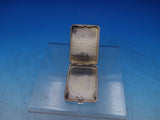 Art Mfg Co Sterling Silver Compact for Chatelaine #55 Vertical Lines (#6730)
