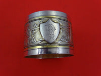 Japanese by Gorham Whiting Sterling Silver Napkin Ring Orig 1 7/8" Bird GW Bands
