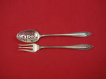 Cordova by Towle Sterling Silver Olive Pickle Serving Set 2pc 6 1/4"